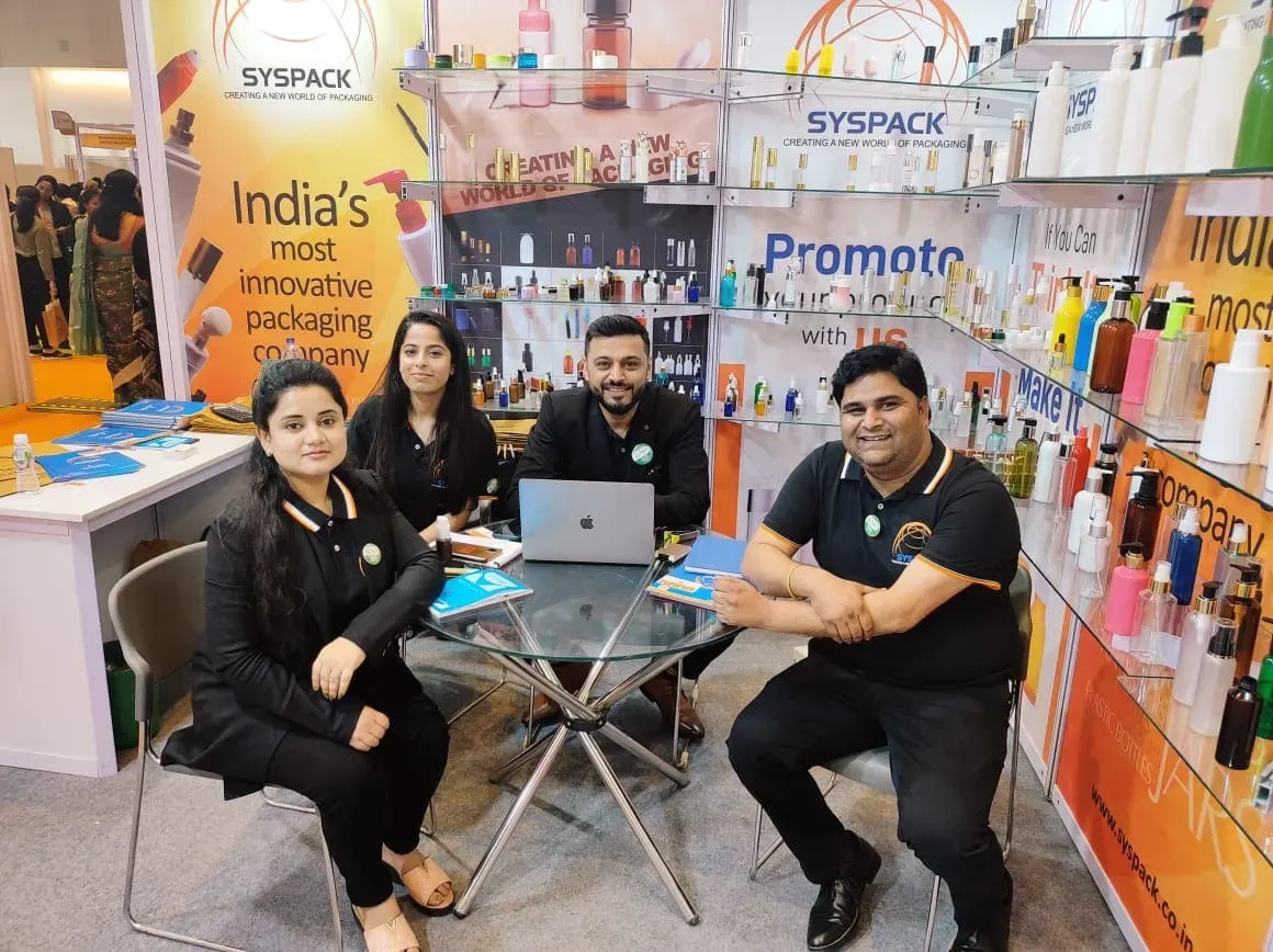 Syspack Team at Exhibition
