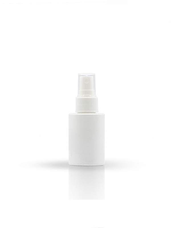 30ML White Glass Bottle with 20mm White Mist Spray Pump