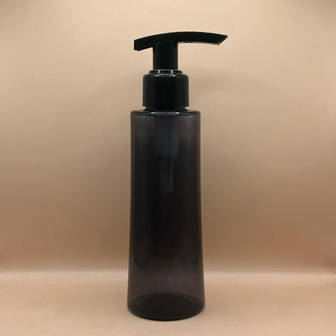 175ML SPGBOH Bottle TR-Black 24/410 L3 Dispenser Pump
