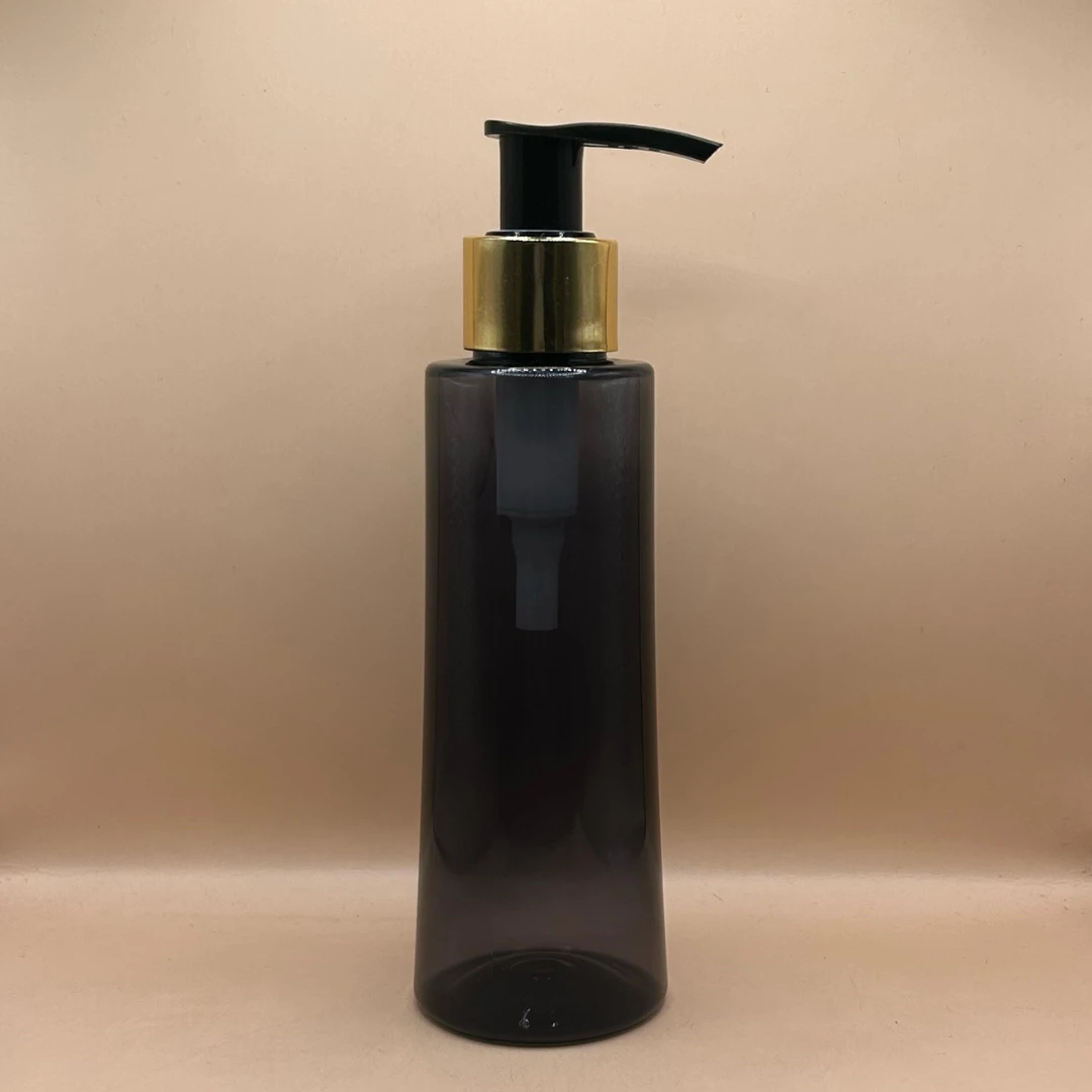 175ML SPGBOH Bottle TR-Black 24/410 L3 Dispenser Pump Black With Golden