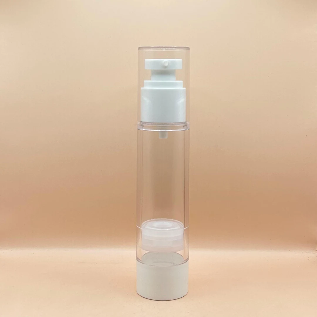 50ML Hype Airless Bottle White