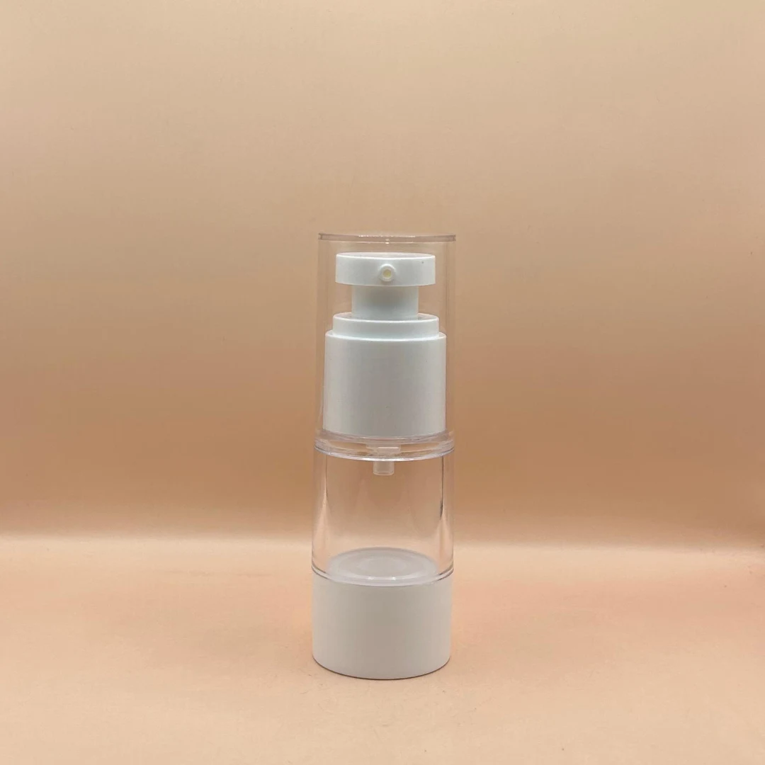 15ML Hype Airless Bottle White