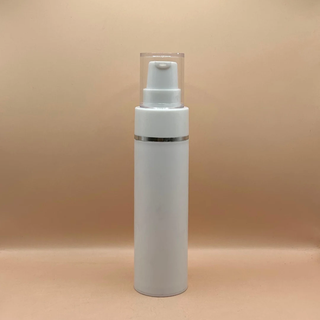 50ML PP Airless Bottle with Acrylic Cap