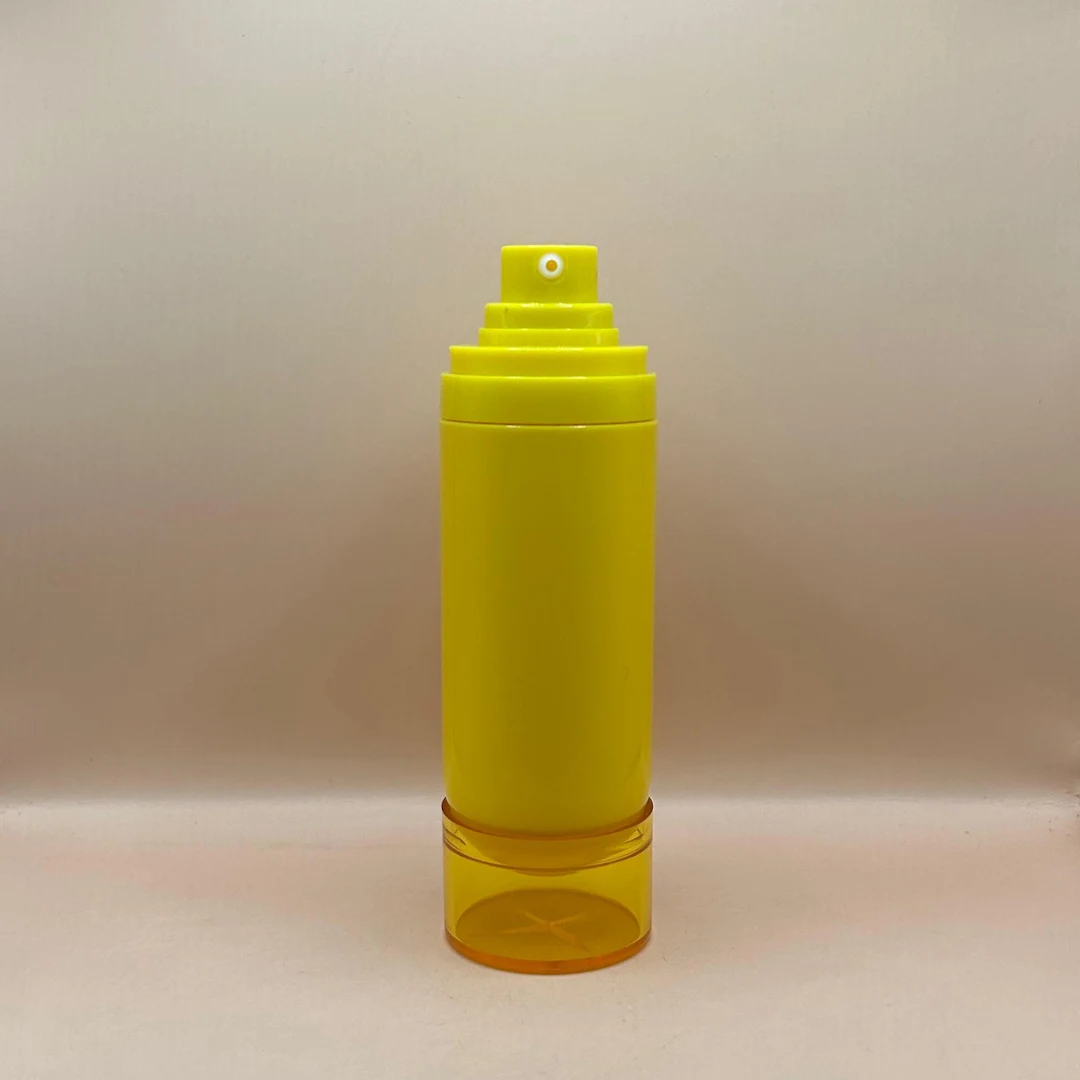 50ML Upside Down Airless Bottle Yellow
