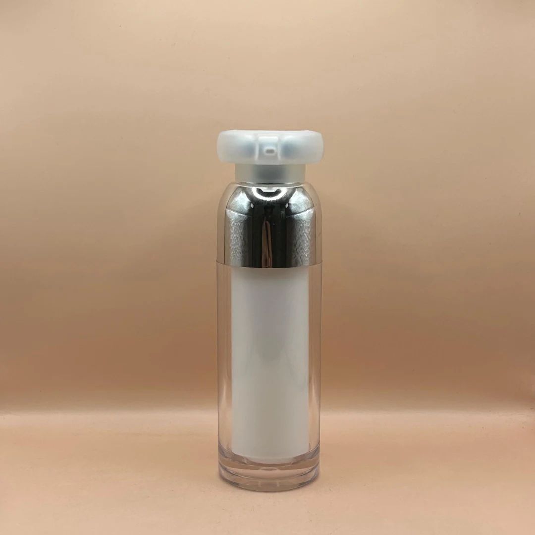 30ML U Derma Airless Bottle Silver
