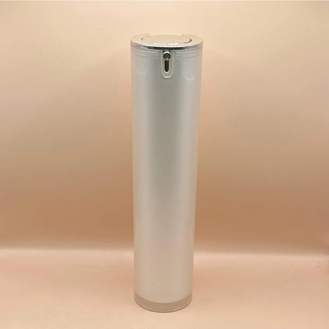 50ML Airless Clinic Bottle (DW) – Pearl White