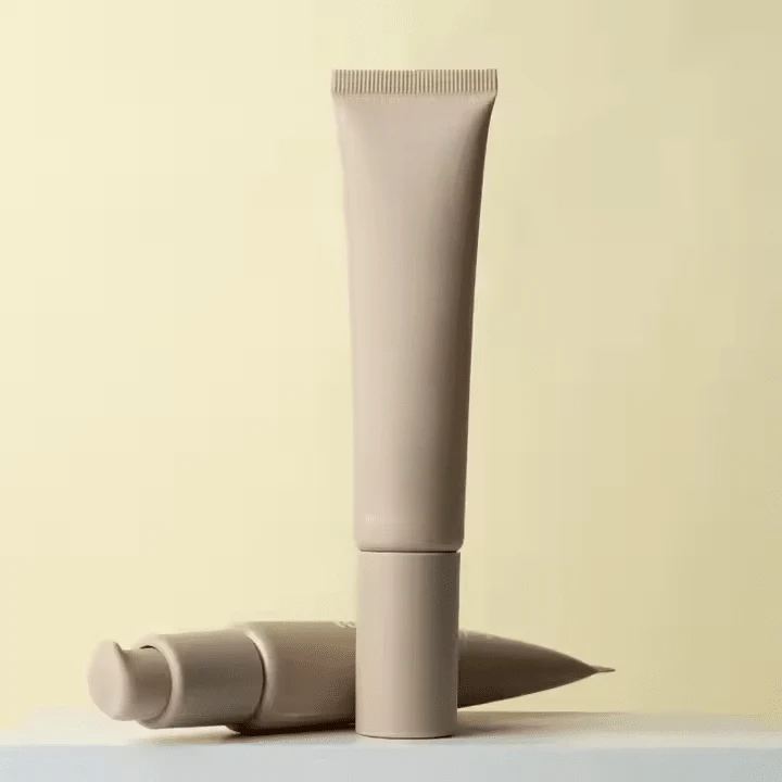 50ML Matte Plastic Packaging for Cosmetic Luxury Cream Pump Tube