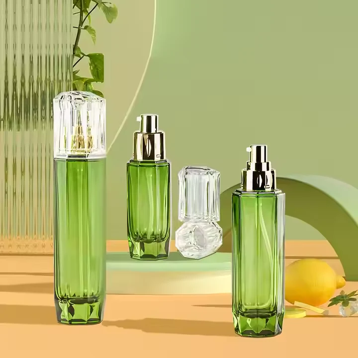 Luxury Glass Lotion Bottle