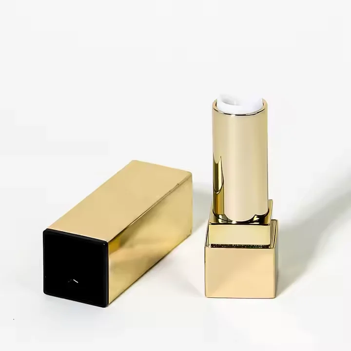 3.5G Empty Square Plastic Lipstick Tube