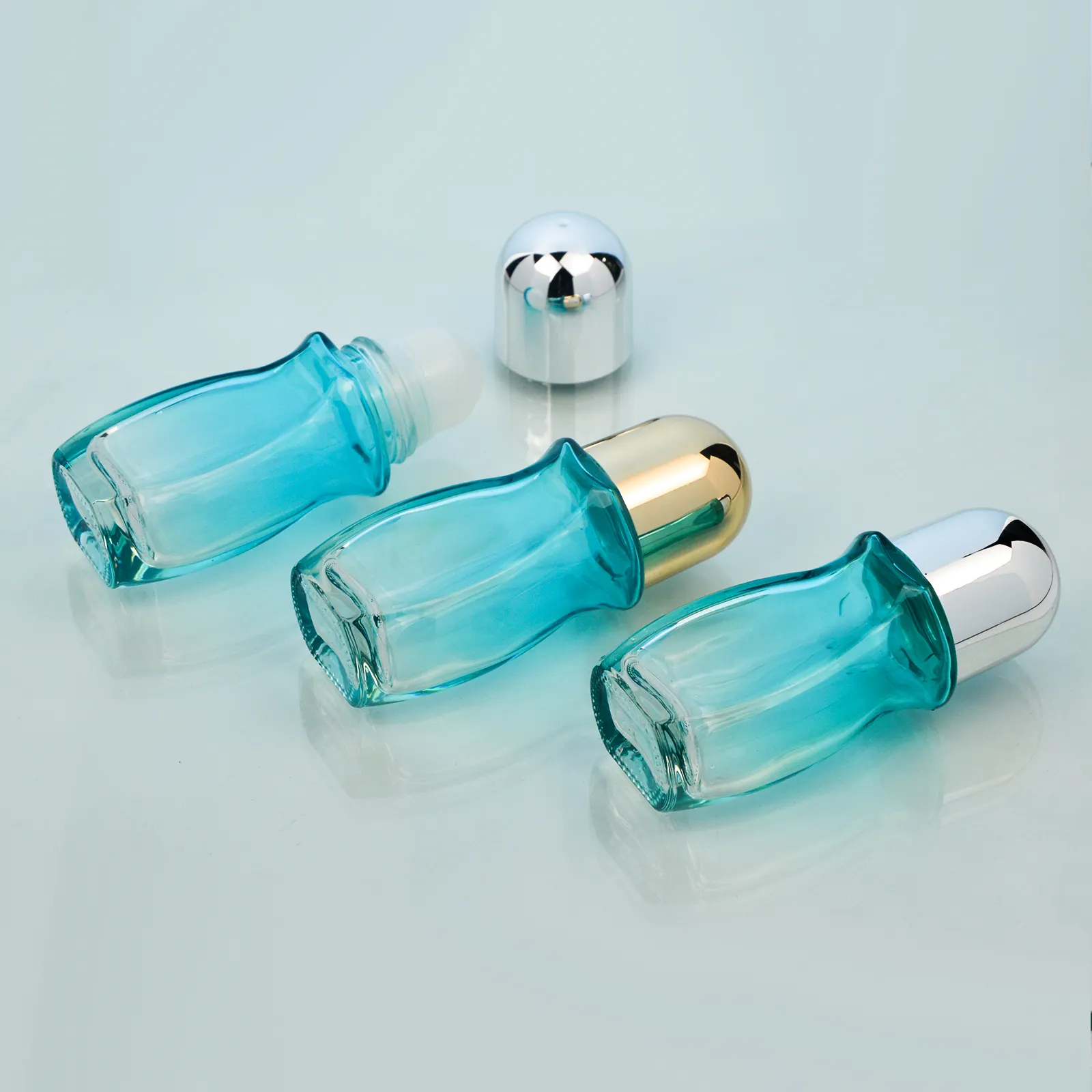 Glass Deodorant Roll on Bottle