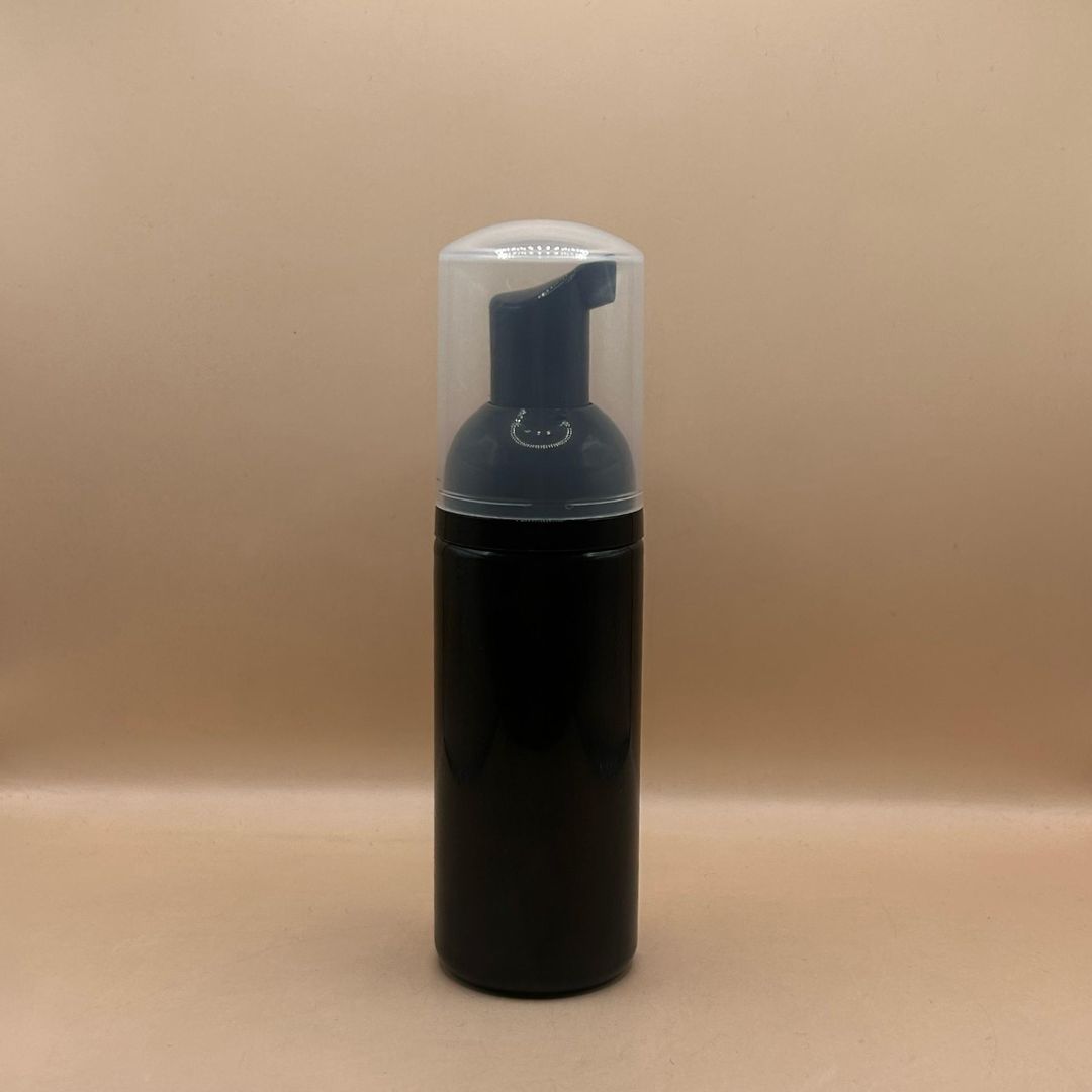 60ML PET Foam Bottle Black with 30MM Foaming Pump