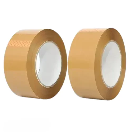 Brown 40microns Round Self Adhesive Tapes 72mm x 65m Pack of 48 | Strong & Durable Packing Tape