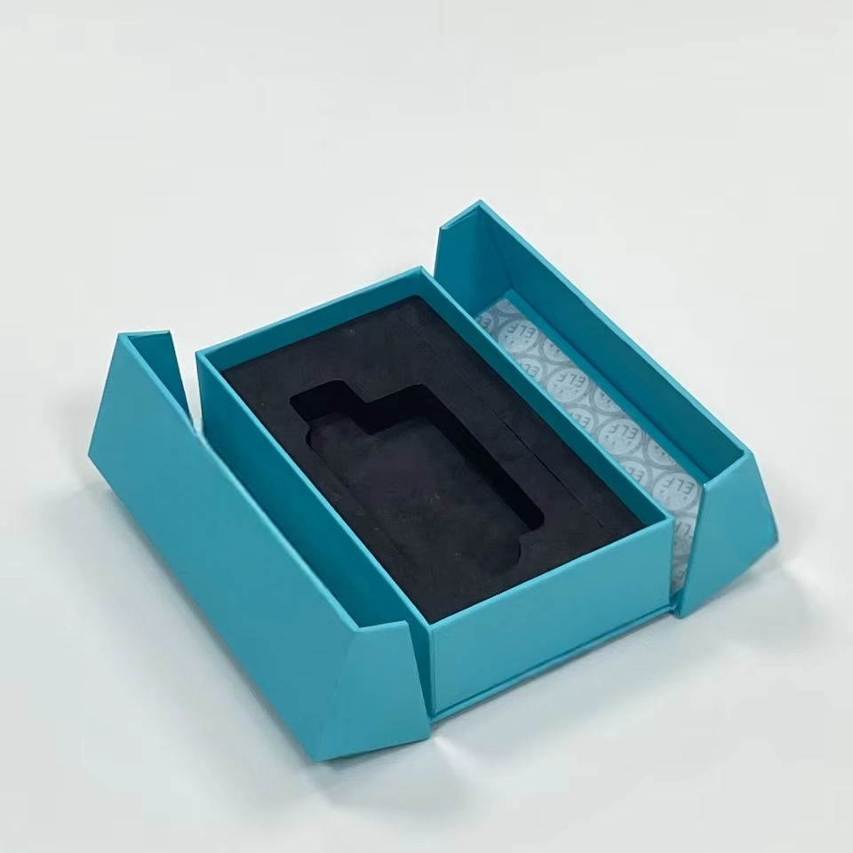 Luxury Customized Gift Boxes With EVA Foam Inlay Perfume Bottle High End Paper Packaging Box 