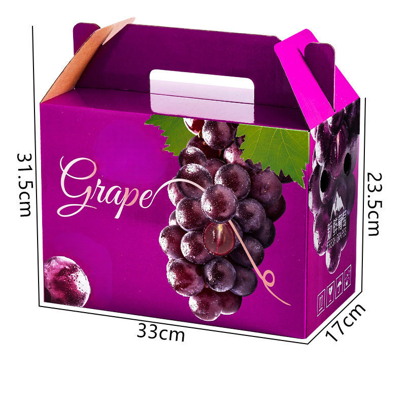 Customized Luxury Gift Box Wholesale Mono-Color Paper Suitcase Gift Packaging Box With Handle