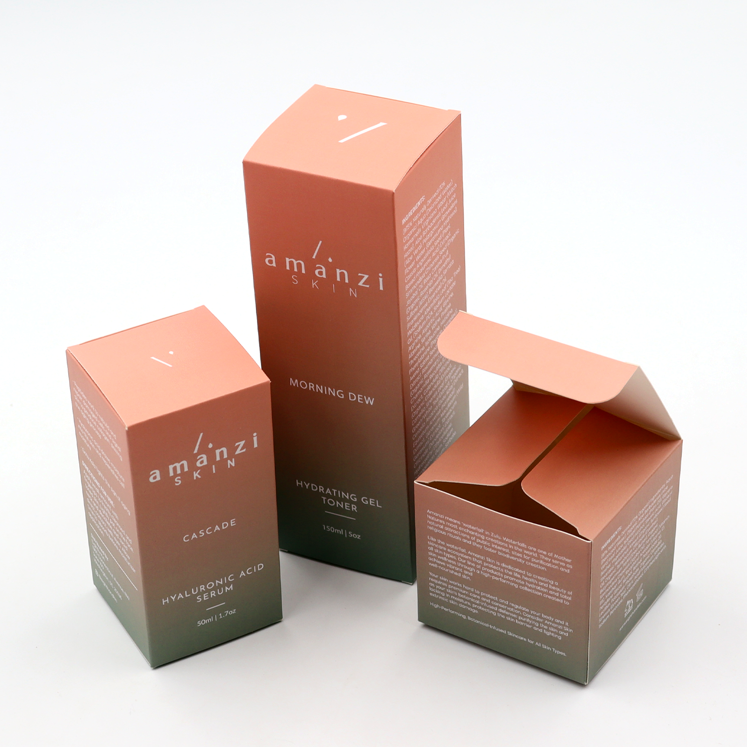 Mono Cartons for Skin Care Beauty Products 